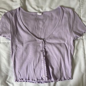 Crop top tee from Garage, size medium, worn a couple of times